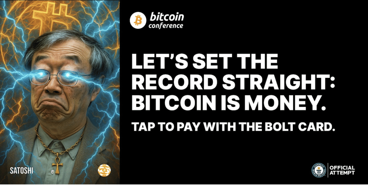 Bitcoin 2025 First to Attempt GUINNESS WORLD RECORDS® for Most Bitcoin Transactions in a Single Day